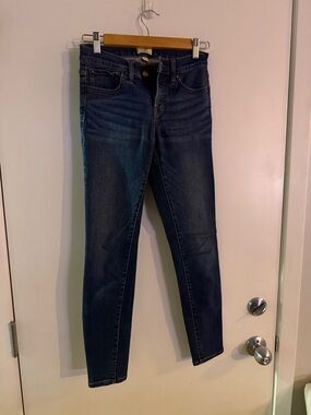 J. Crew Women's Dark Blue Skinny Jeans
